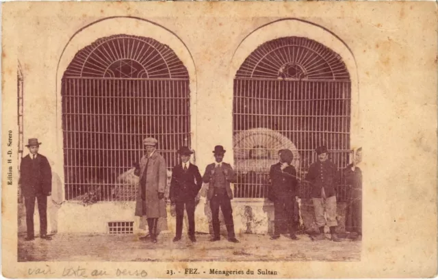 CPA AK MAROC FEZ - Menageries du sultan (114779)