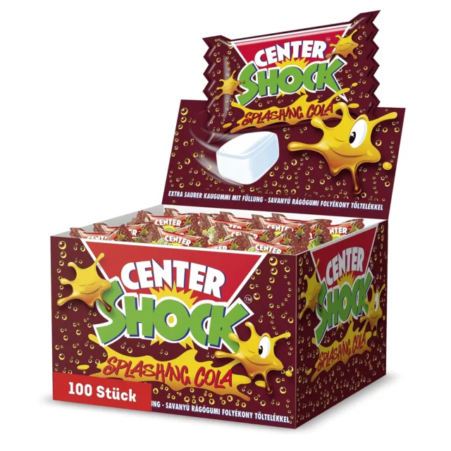 Gomma da masticare Center Shock Splashing Cola caramelle extra acide 1 kg NUOVE MHD 12/25