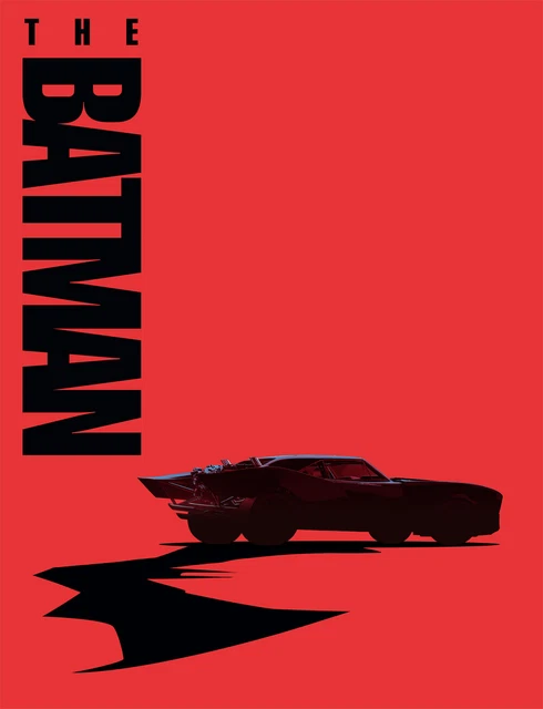 THE BATMAN NFT Poster #4 LIMITED EDITION AMC Exclusive! 2022 DC NFT Palm