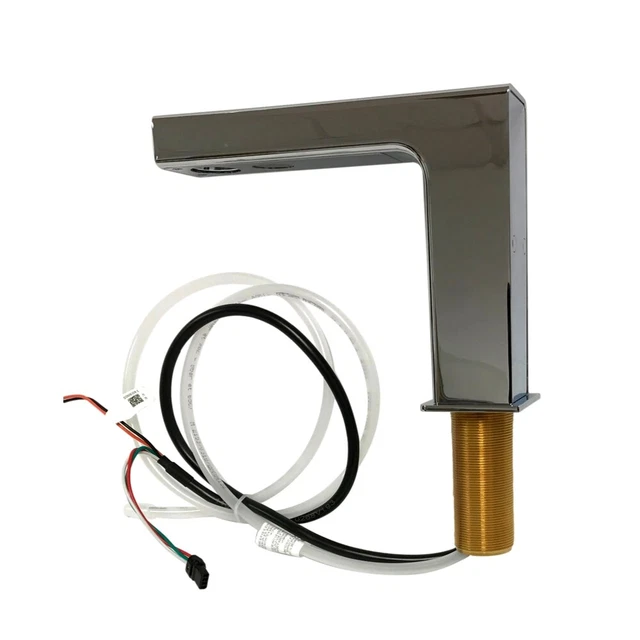 Grifo automático de baño Kohler K-104S36-SANA-CP pulido cromo con desagüe de rejilla