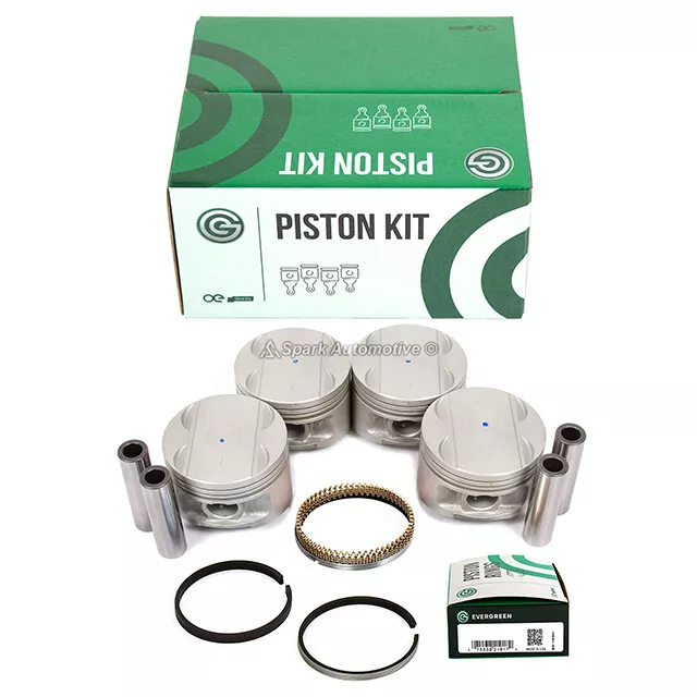 Pistons w/ Rings fit 95-99 Mitsubishi Dodge Chrysler Eagle 2.0 DOHC 420A 2