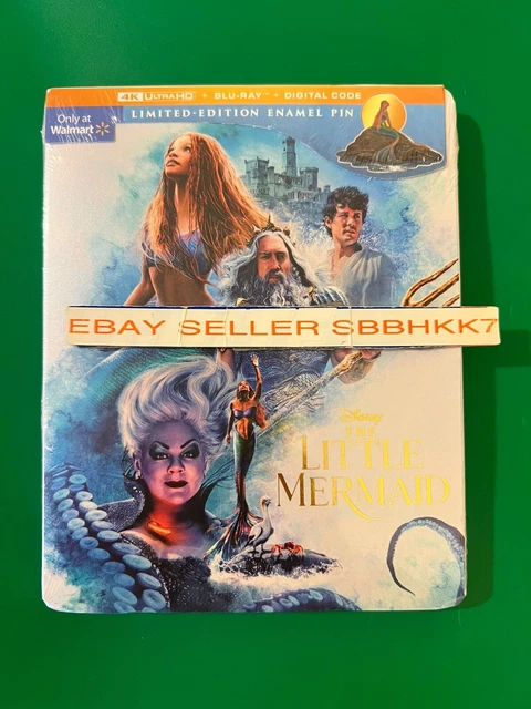 THE LITTLE MERMAID 2023 (4K + Blu-Ray + Digital) Walmart Exclusive