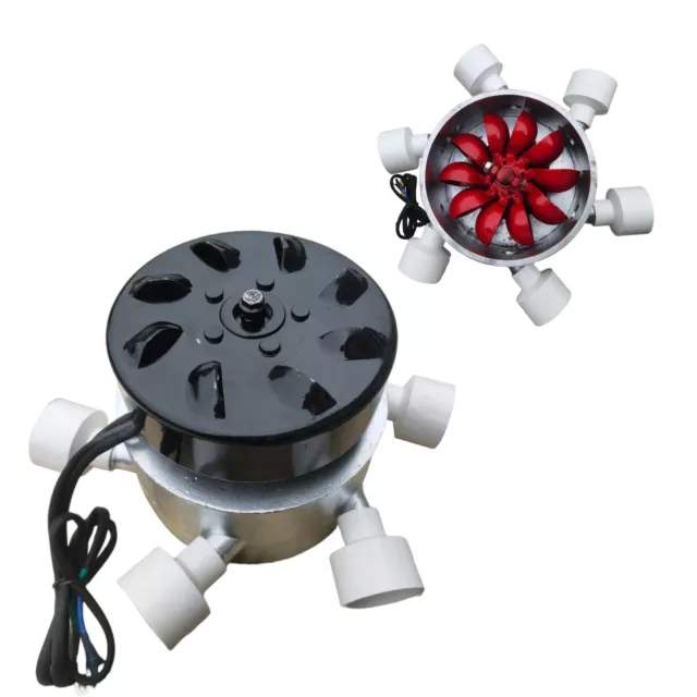 Turbina de agua microhidroeléctrica de 3000 W generador de energía hidroeléctrica rueda hidráulica