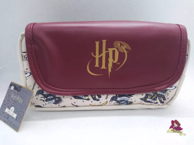 HARRY POTTER Pencil Case - Astuccio scuola - Pochette - Make Up Bag NUOVO