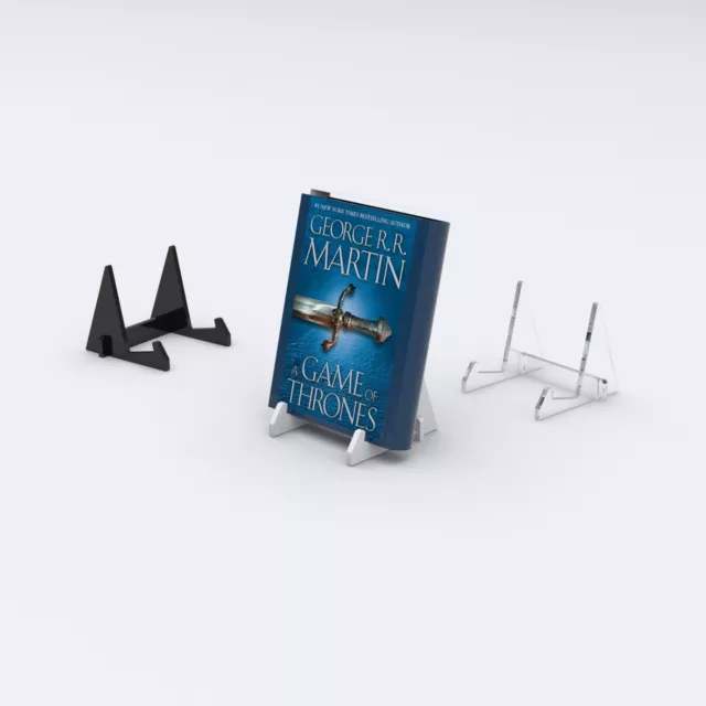 Book Stands / Acrylic Display Stand / Retail Book Holder / Cookbook Holder