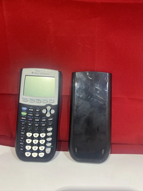 Texas Instruments T1-84 PLUS Black Graphing Calculator ~ TESTED