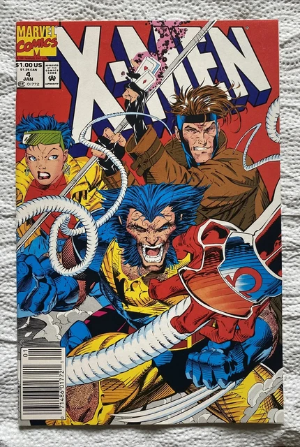 X-men #4 1991 Series First Appearance of Omega Red Marvel Comic Book High Grade