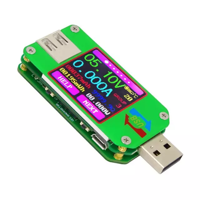 um24 für app usb 2.0 Typ-c lcd Voltmeter Amperemeter Spannung Stromzähler