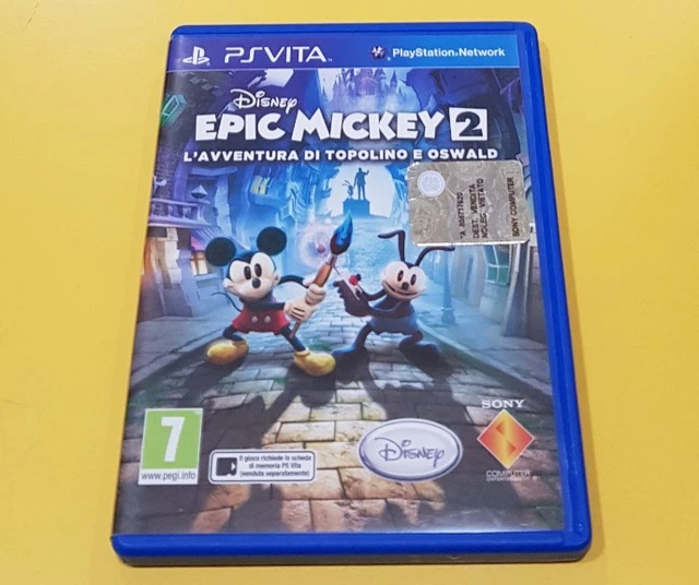 DISNEY EPIC MICKEY 2 The Adventure of Mickey and Oswald PS LIFE GAME ...