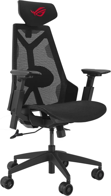 ASUS ROG DESTRIER Core Ergo Gaming Chair with Futuristic Cyborg ...