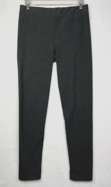 Vince Camuto Leggings Womens M Gray Ponte Knit Tapered Stretch Dress Pants