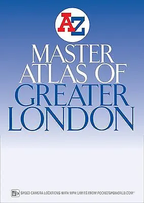 London a-Z Master Atlas Flexibound Paperback A-Z maps