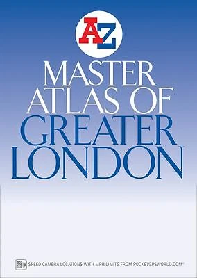 London a-Z Master Atlas Flexibound Paperback A-Z maps