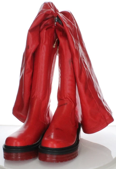 JEFFREY CAMPBELL DAMON Patent Leather Boot Women s Sz 8.5 M NWOB