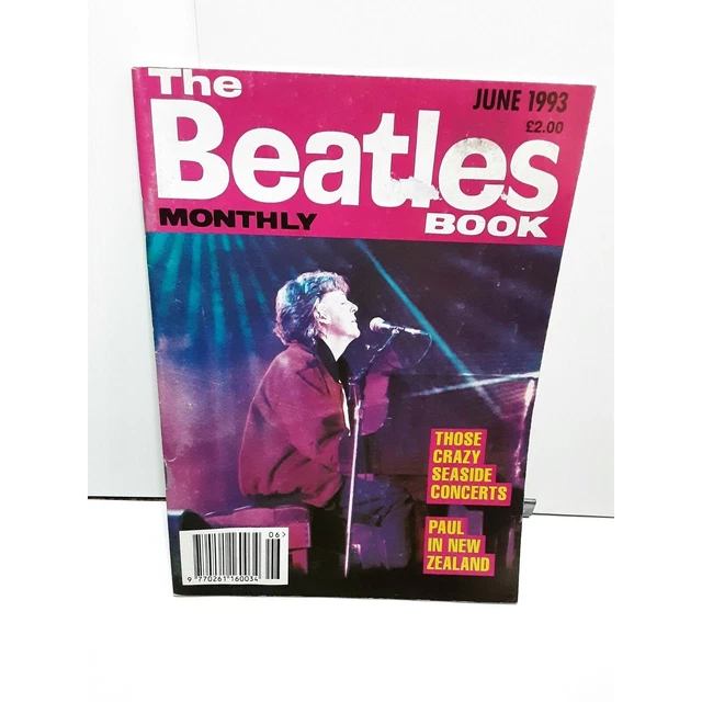 The Beatles Monthly Book Magazine June 1993 Paul McCartney Cover
