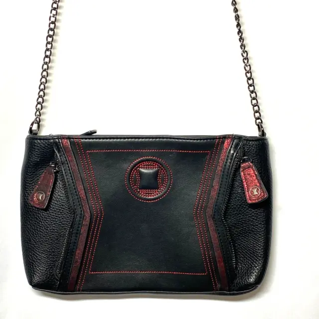 Marvel Danielle Nicole Black Widow Crossbody Purse Synthetic Leather Bag NWOT