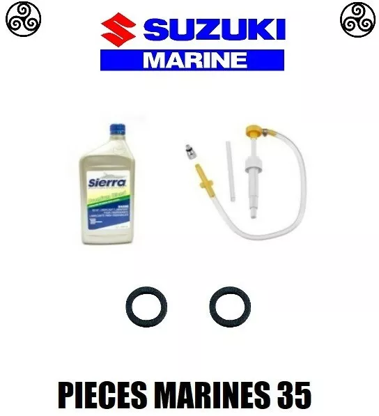 Kit Vidange Embase Suzuki Sierra Huile 80W90 Premium 2 Joints 09168-10034