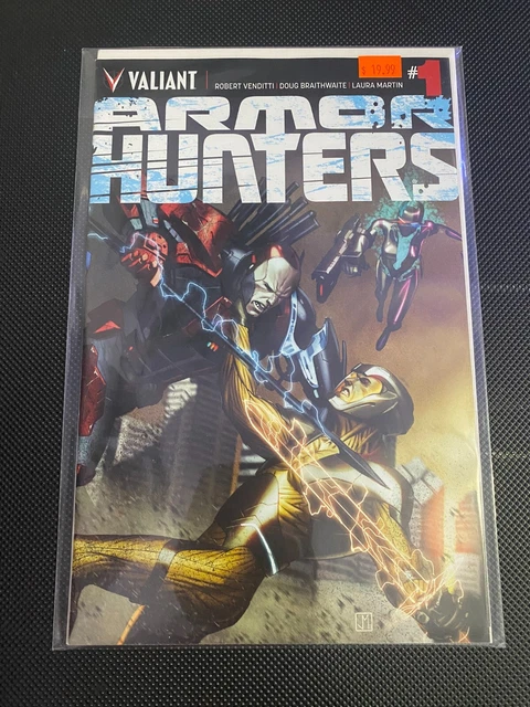Armor Hunters #1 Chromium Variant Edition NM Valiant Comics