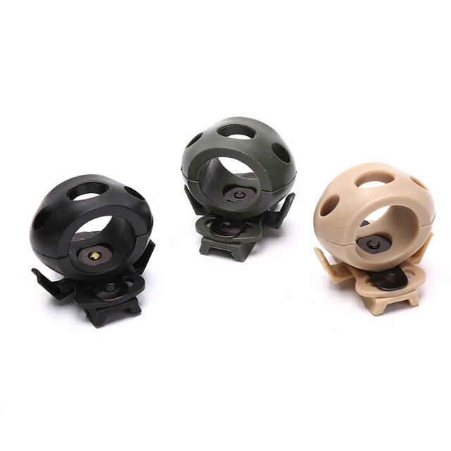Helmet Special Flashlight Tactical Helmet Clamp Adaptor Cycling Headlight Hol F3