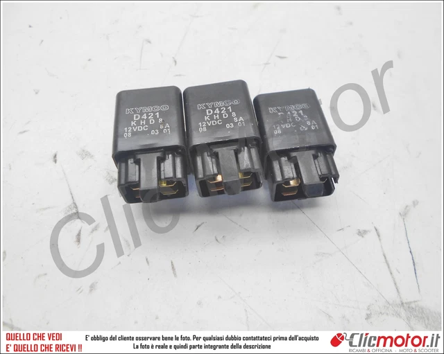 Relè Ventola Di Raffreddamento KYMKO 125-200-700 - Ricambio Originale Per Motocicli - Foto 6