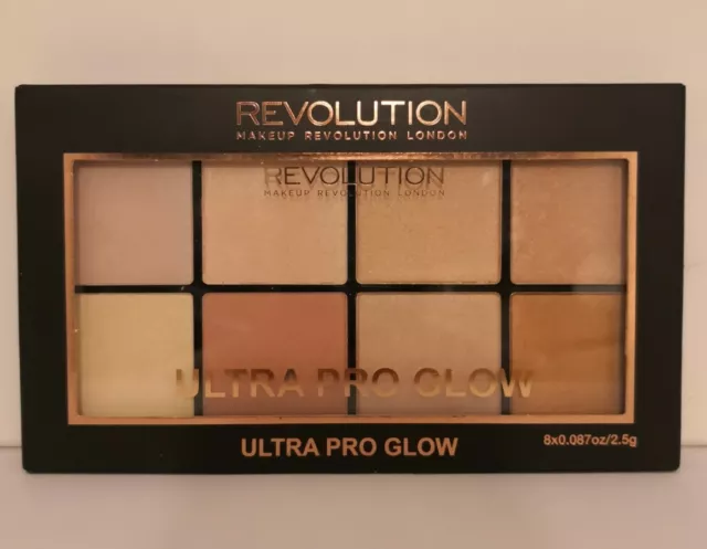 Revolution Ultra Pro Glow Highlighter Palette NU OVP