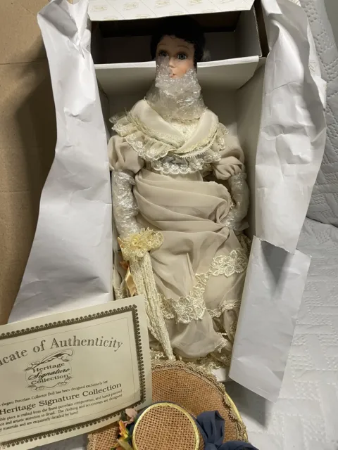 Heritage Signature Collection Victoria Porcelain Doll #12341 - NRFB