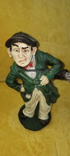 Vintage Peter Mook Signed  “Caddie”  14” Tall Statue