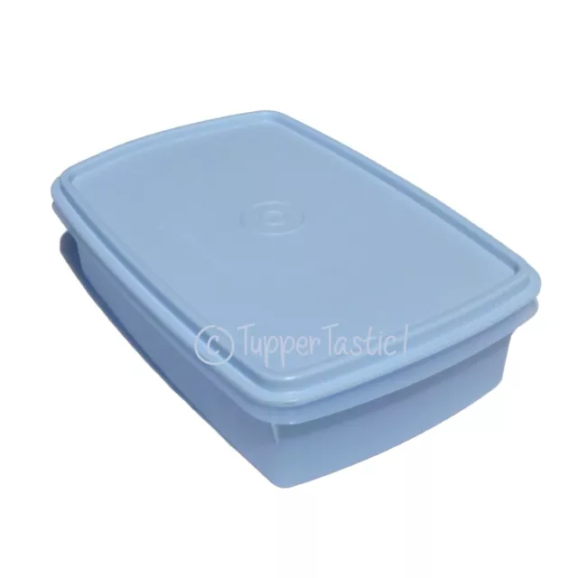 Tupperware Stow n Go Hobby Organizer Craft First Aid Sewing Storage NEW Ice Blue 3