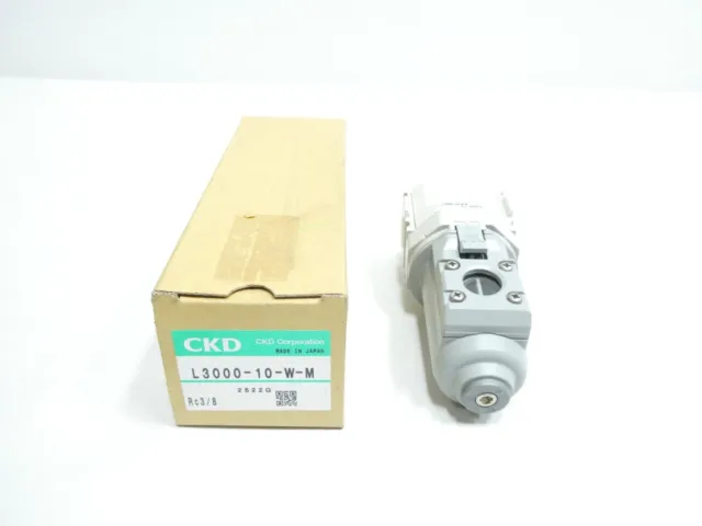 Ckd L3000-10-W-M Pneumatic Lubricator 3/8in Npt 1mpa