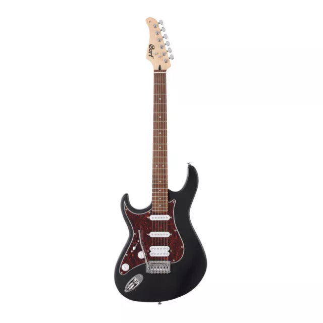 Cort G110 – Guitare électrique - corps peuplier, manche érable - noir pores ouv