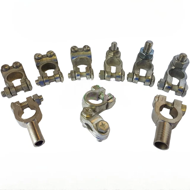 HEAVY DUTY BATTERY Terminals All Types Positive & Negative Stud, Screw
