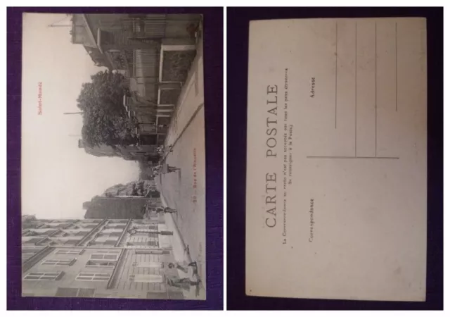 Cpa F.fleury 94 Saint Mande 39 Rue De L'alouette
