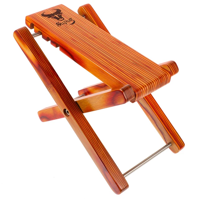 Repose-Pieds Guitare Réglable Pliable - Support Pieds Noir Pour Guitare Acoustique Et Électrique