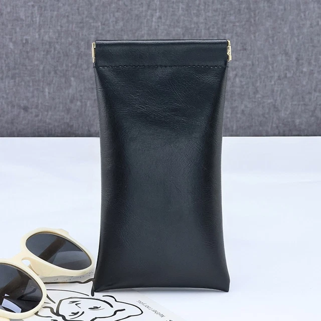 Boîte à Lunettes De Soleil Portable – Rangement Ceinture En Cuir PU