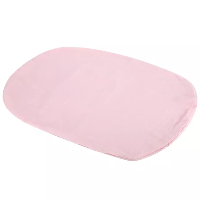 (Light Pink)Baby Lounger Cover Baby Lounger Slipcover Double Layer Cotton Yarn