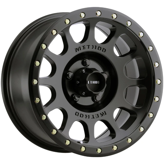 Method MR305 NV 16x8 5x4.5" +0mm Matte Black Wheel Rim 16" Inch