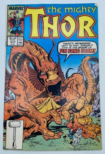 The Mighty Thor Vol. 1 No. 379, Vintage 1987 Marvel Comics
