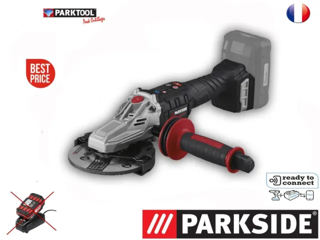 PARKSIDE PERFORMANCE® Meuleuse d’angle sans fil à tête plate » PPWSFA 20-Li A1 «