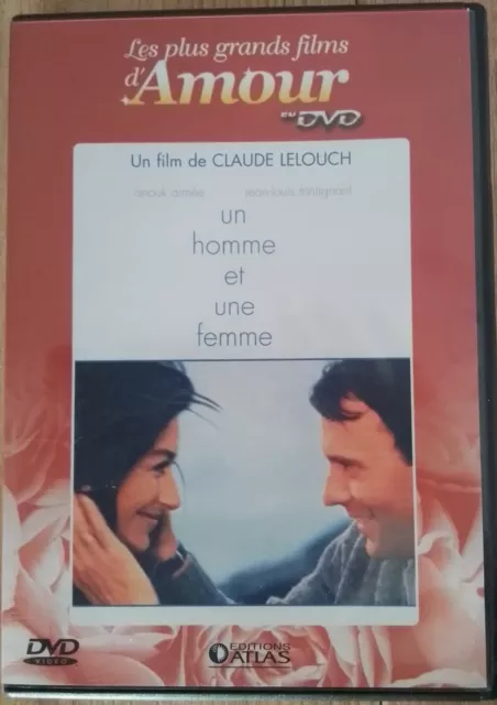 DVD UN HOMME ET UNE FEMME de LELOUCH / TRINTIGNANT / ANOUK  AIMEE