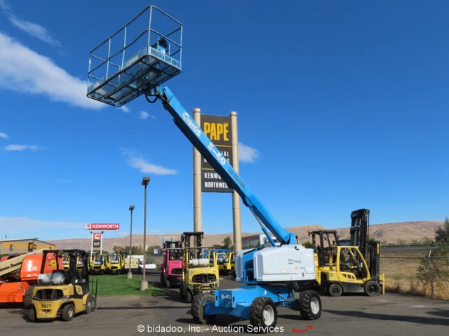 Genie S-40 40' 4WD Propane Telescopic Boom Lift Man Aerial