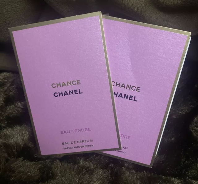 2 X CHANEL CHANCE Eau Tendre Eau de Parfum Spray 1.5 Ml EACH SAMPLE $15.90  - PicClick