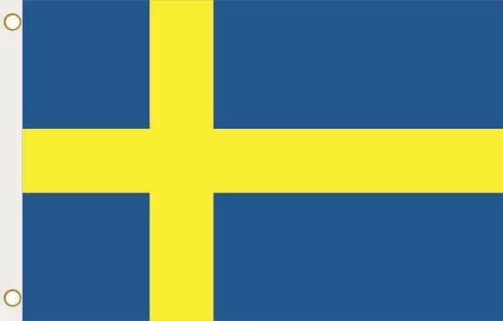 Flagge Fahne Schweden 90 x 150 cm zum Hissen