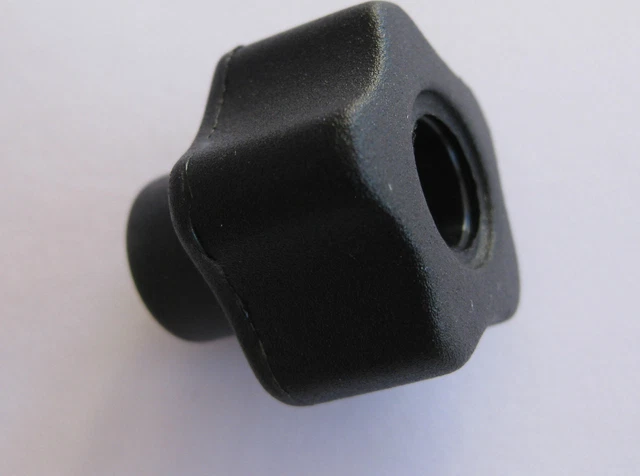 6 Vis à Bouton Coudées (à Aile) M6 X 20mm - Pour Serrage, Bricolage, Montage Caméra - Marque REN, Neuves