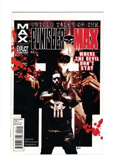 Untold Tales of the Punisher Max #2 /VF+/ New Board and Bag / Combined Shipping