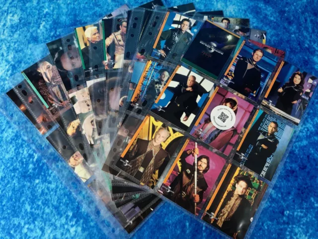 Babylon 5 Season 4 TV Series complete trading card base set by Skybox/Fleer 1998