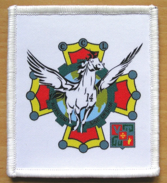 insigne patch tissus losange police crs (c69