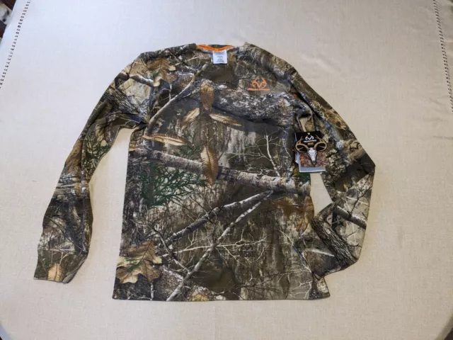 Realtree Long sleeve camo shirt Scent Factor NEW small and 3XL