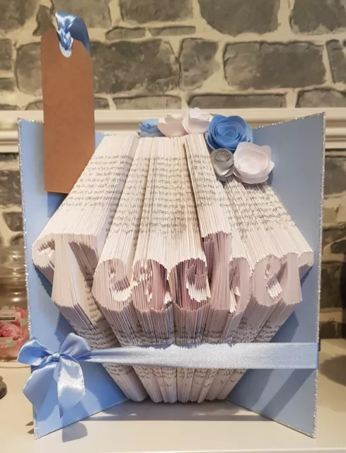 Folded Book Art.  Teacher