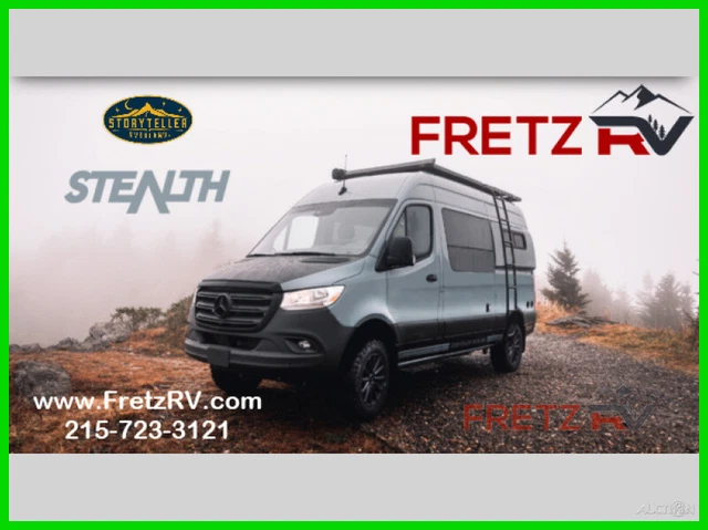 2023 Storyteller Overland Stealth MODE 4x4 New Off Road RV Motorhome Camper Camp
