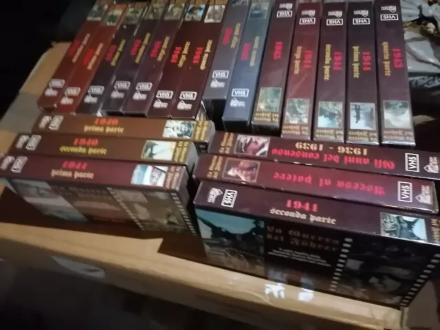 Vhs La guerra del Fuhrer hobby & work cinegiornali nazisti II guerra mondiale